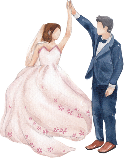  Dancing Groom and Bride